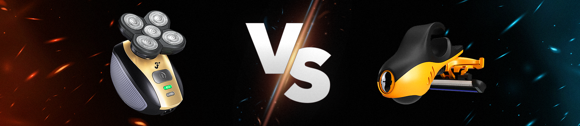 Freebird FlexSeries vs. HeadBlade Moto: Electric vs Manual Head Shaving