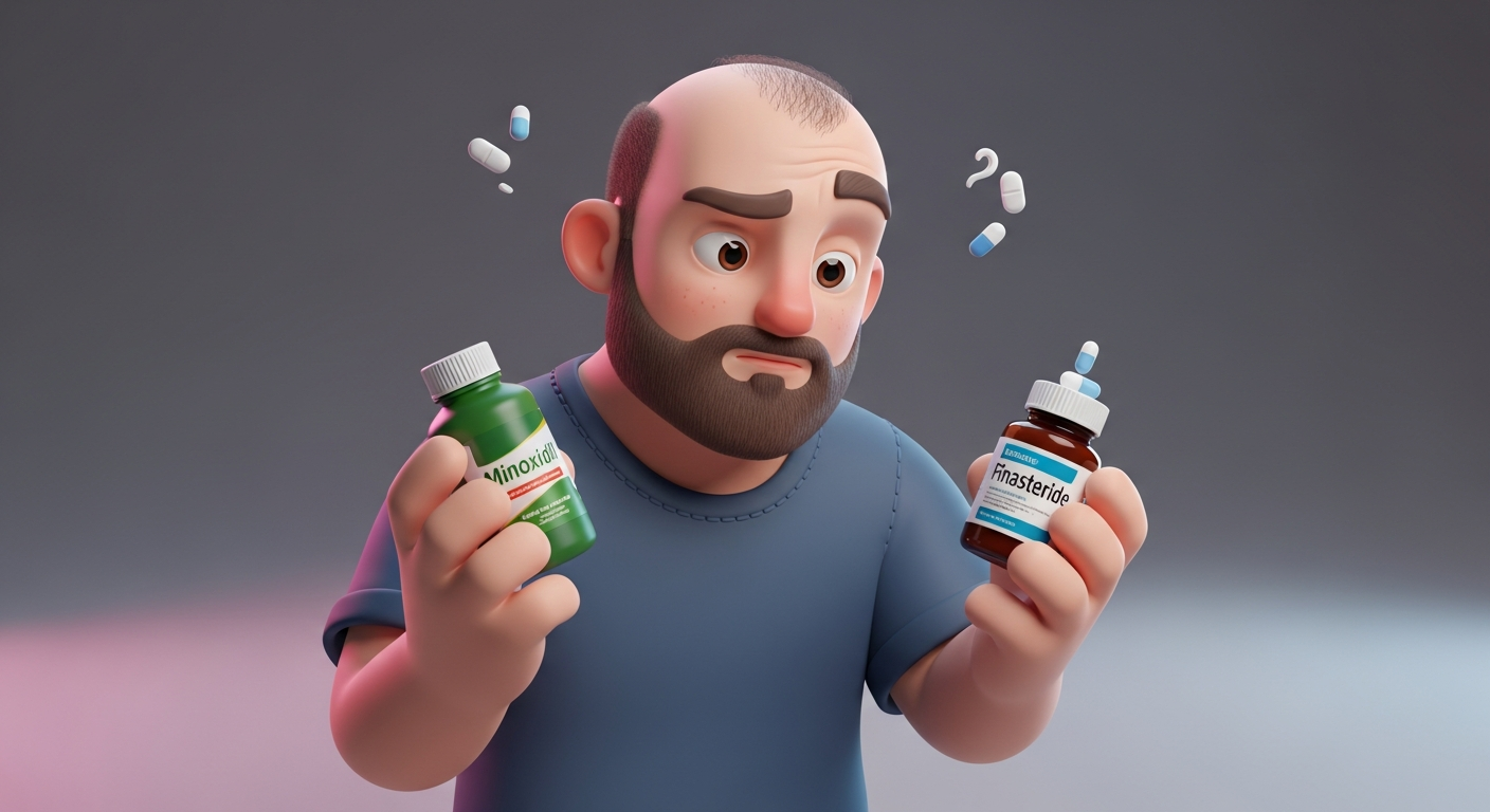 Should You Use Finasteride and Minoxidil Together for Hair Loss?