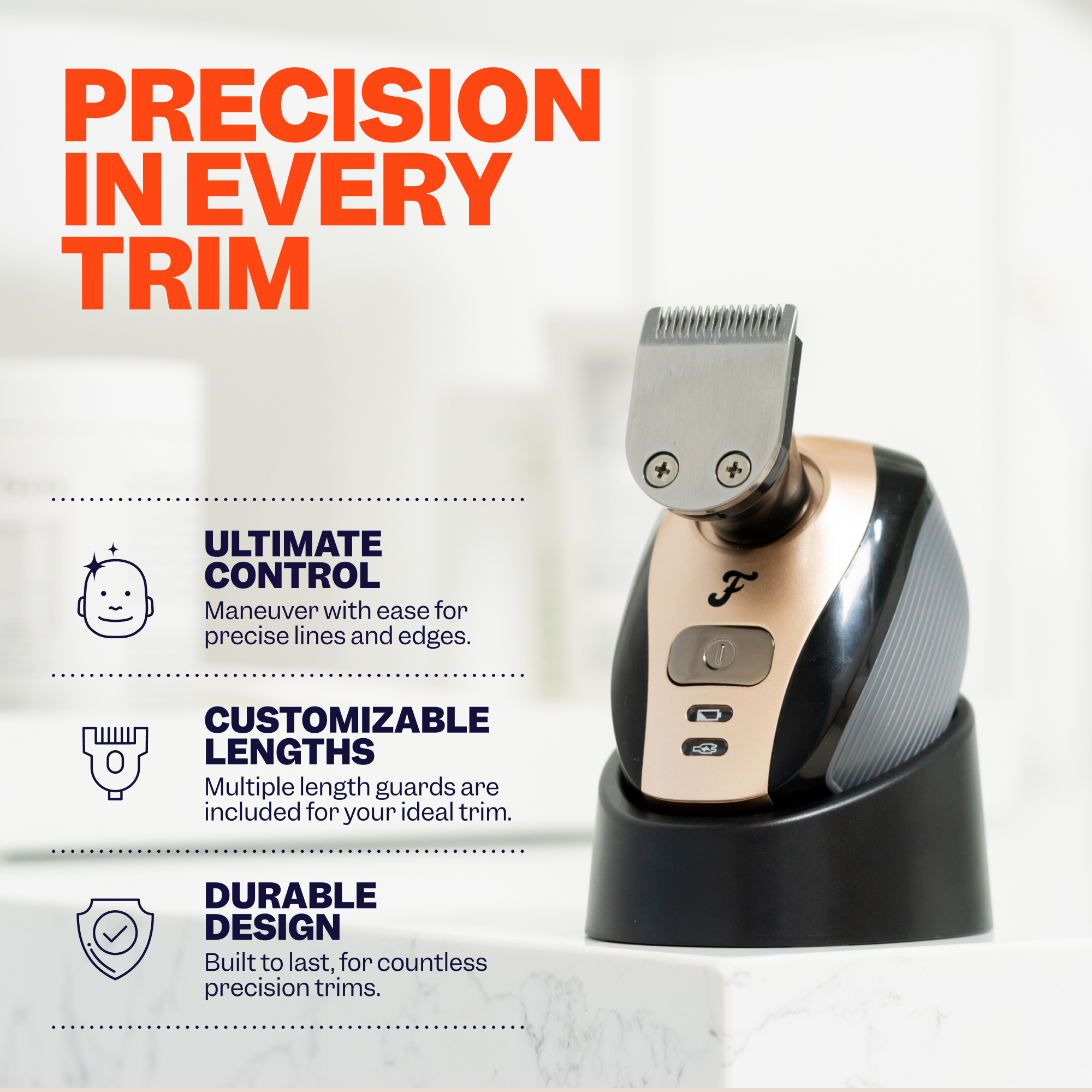 Freebird FlexSeries® Attachment Kit: Precision in Every Trim. Includes Nose & Ear Hair Trimmer and Precision Clipper.