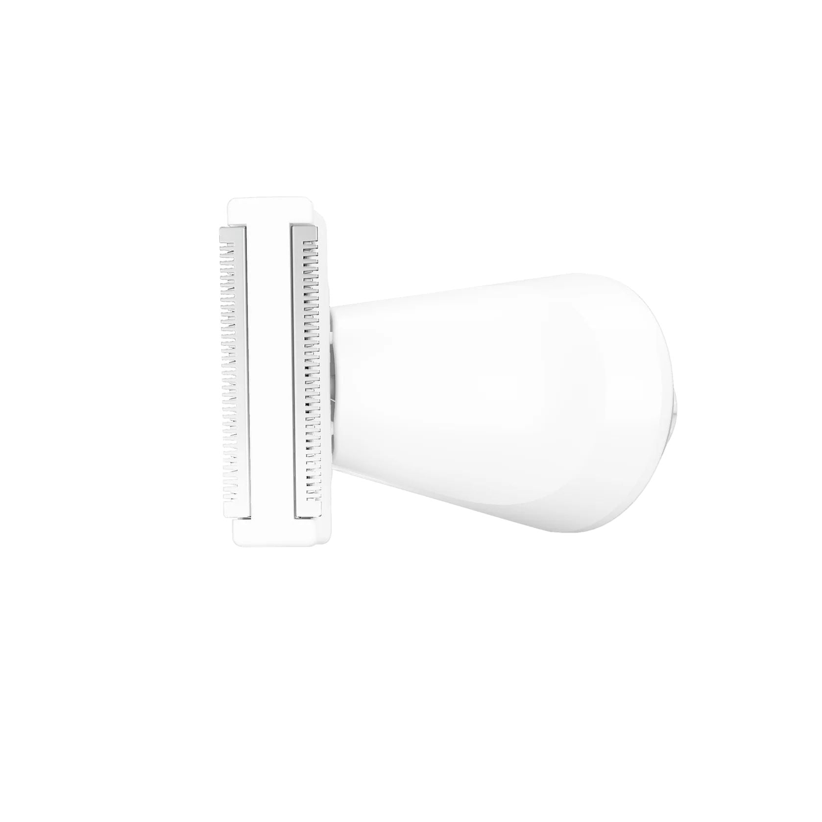 The Freebird FlexSeries® Precision Body Trimmer features a white razor head and wide handle, shown side view against a white background.