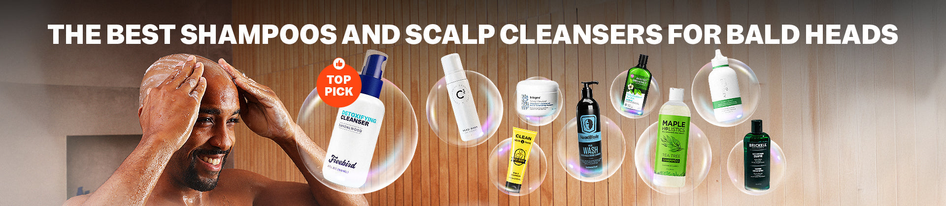 The Best Shampoos and Scalp Cleansers for Bald Heads