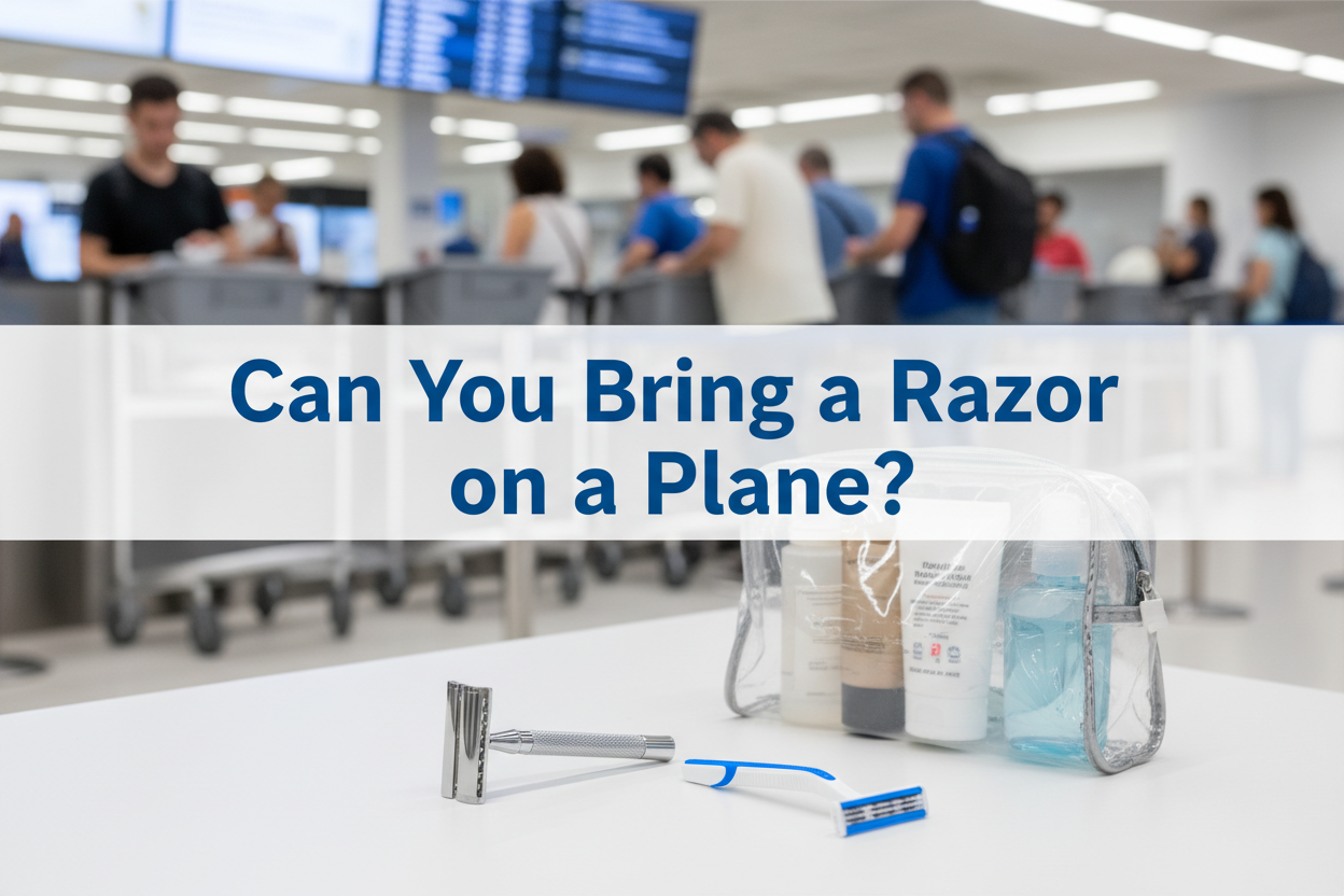 Can You Bring a Razor on a Plane? TSA Rules Explained (2026) – Freebird