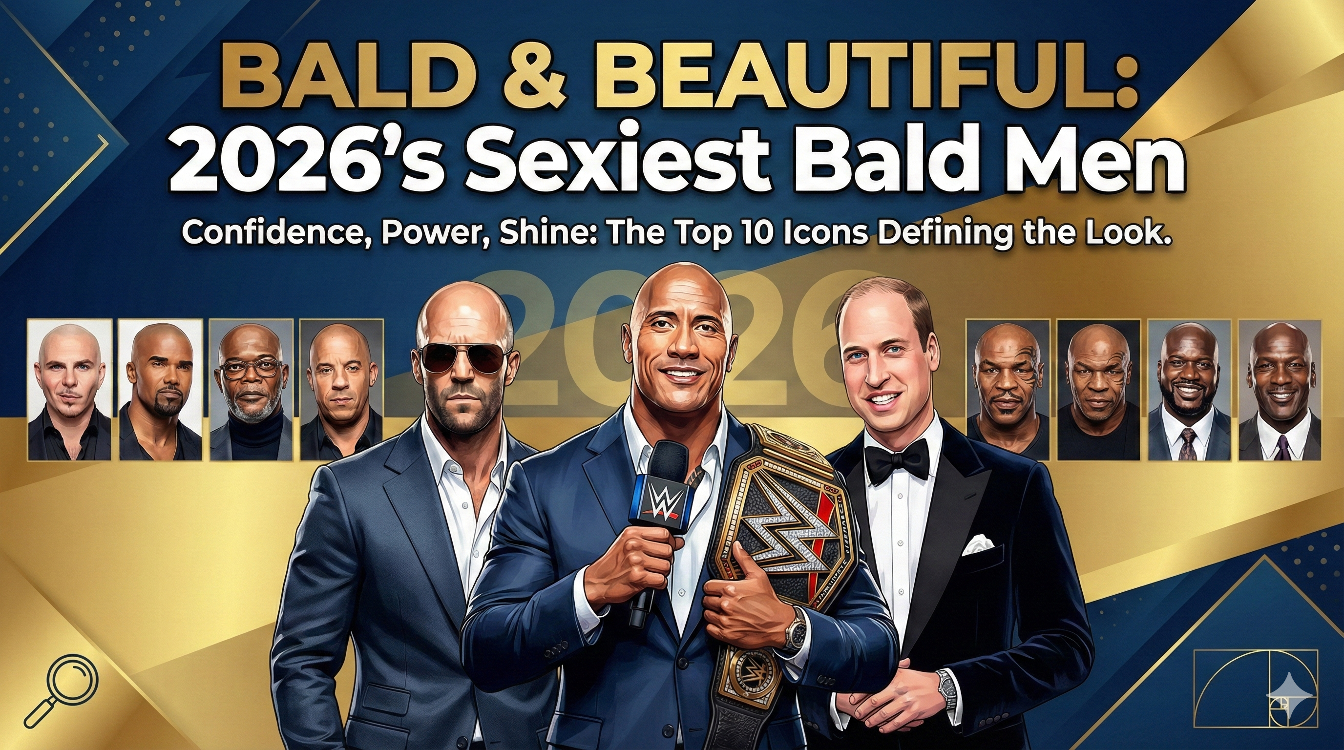10 Sexiest Bald Men of 2026