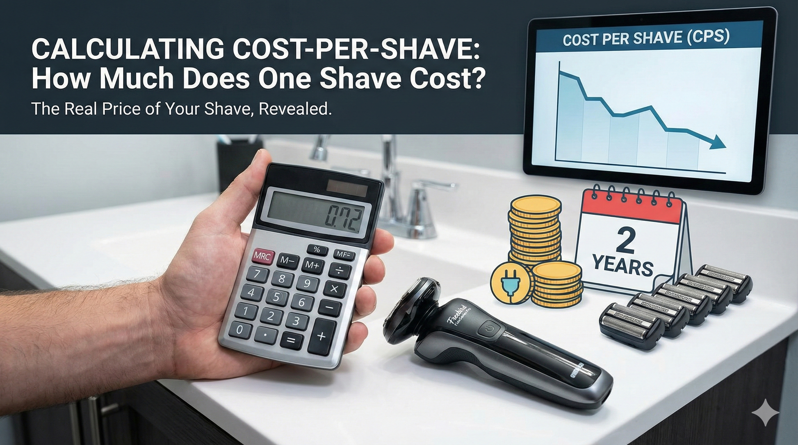 Calculating Cost-Per-Shave: How Much Does One Shave Cost?
