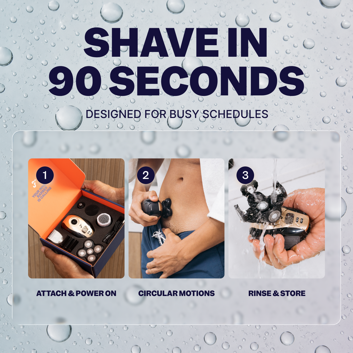 FlexSeries® Shaving Kit