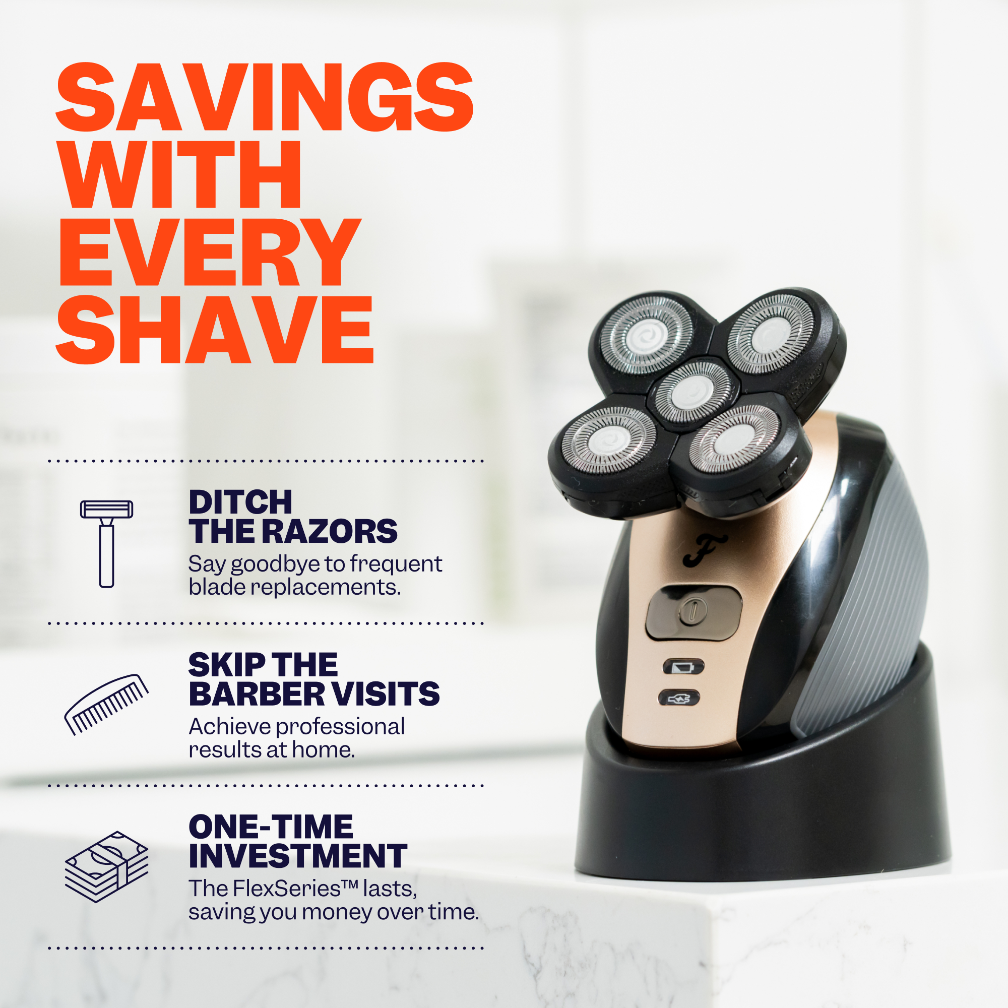 The Perfect Head Kit by Freebird provides a fresh, clean feeling akin to a barber shop experience, while offering cost-saving benefits compared to using razors and visiting the barber.