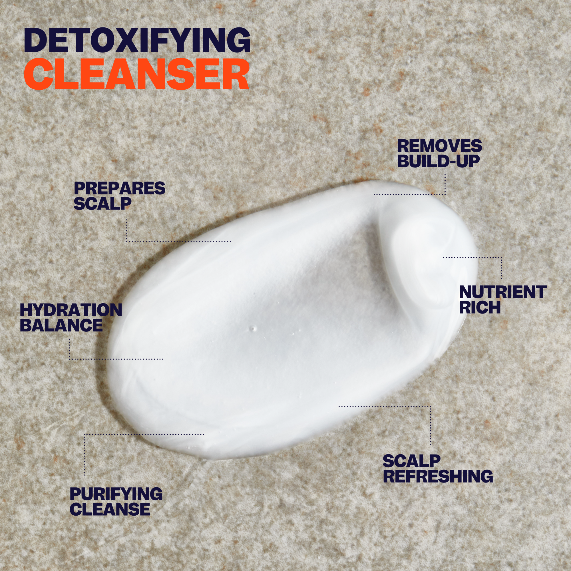 Freebird Scalp Care Kit on a stone surface with labeled benefits; bold text reads SCALP CARE KIT.
