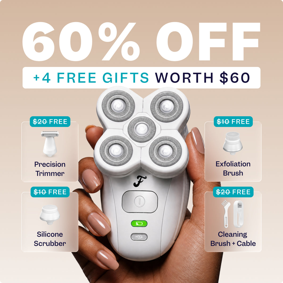 FlexSeries® Shaving Kit for Women