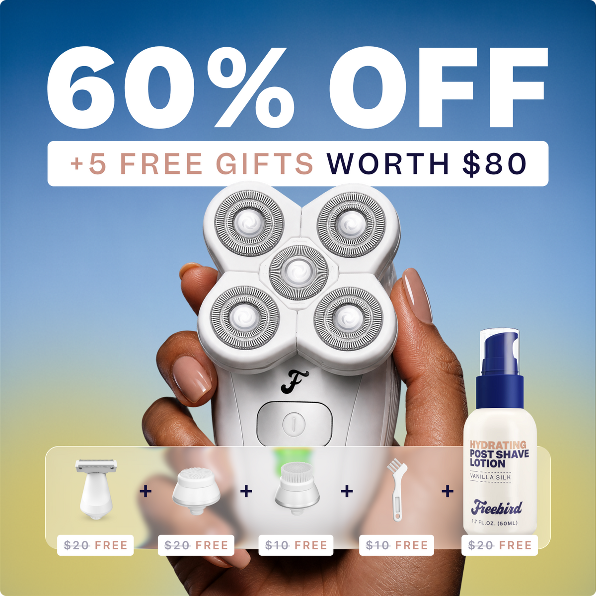 FlexSeries® Shaving Kit for Women